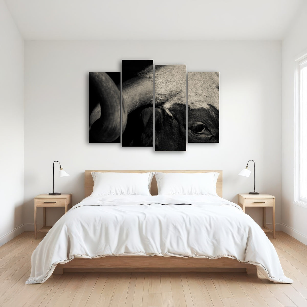 AUTO-MOCKUP ROOM | Texas Longhorn cow