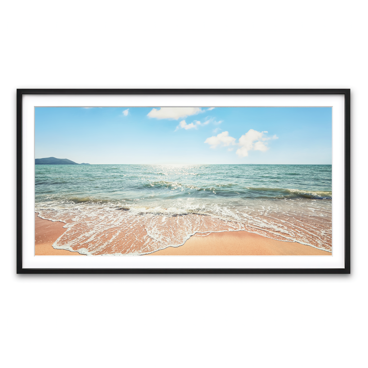 Framed Print 2x1 Black