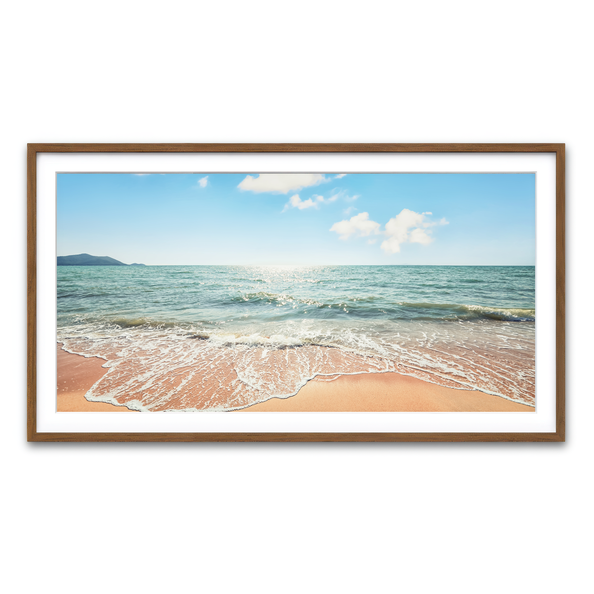 Framed Print 2x1 Walnut