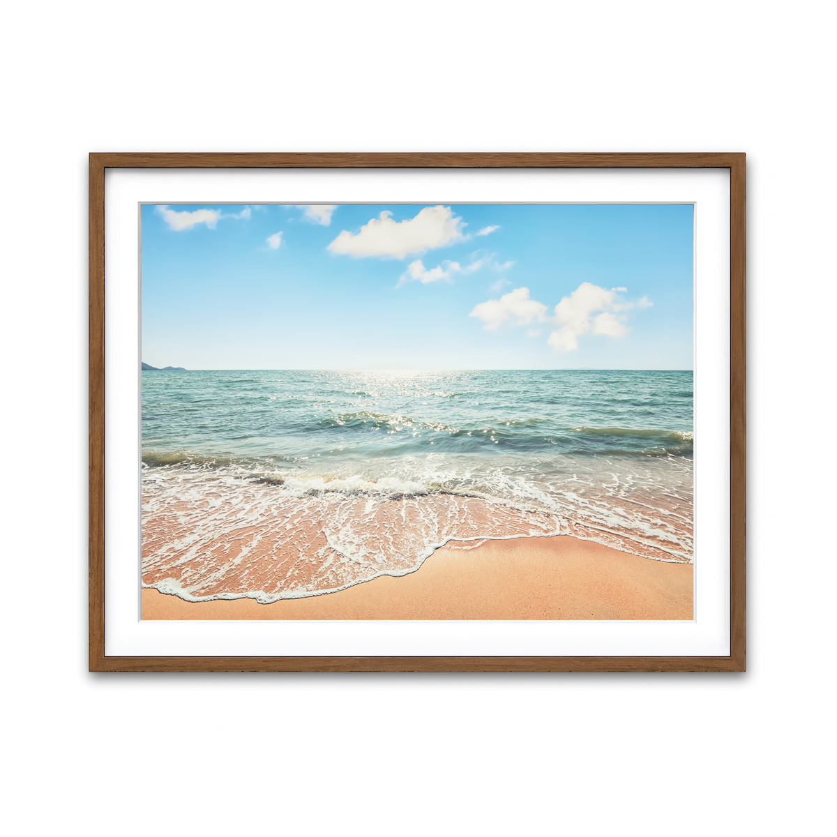 Framed Print 4x3 Walnut