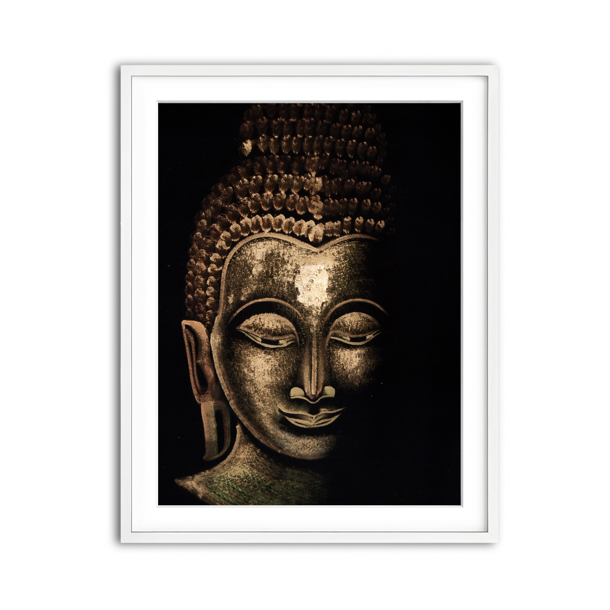 Framed Print 3x4 White