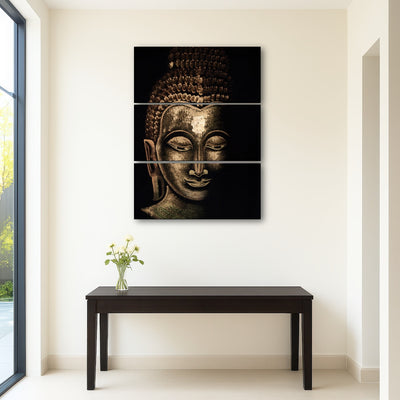 AUTO-MOCKUP ROOM | Thai buddha painting