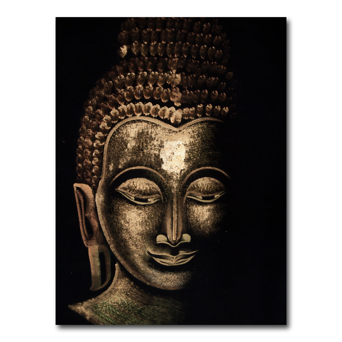 AUTO-MOCKUP WHITE | Thai buddha painting | 1 Piece | Gallery Wrap Canvas | group=3x4