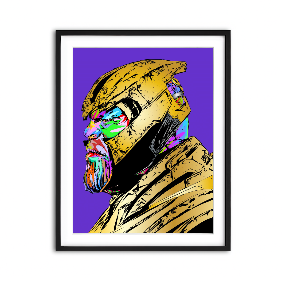 Framed Print 3x4 Black