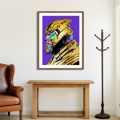 AUTO-MOCKUP ROOM | Thanos Wall Art