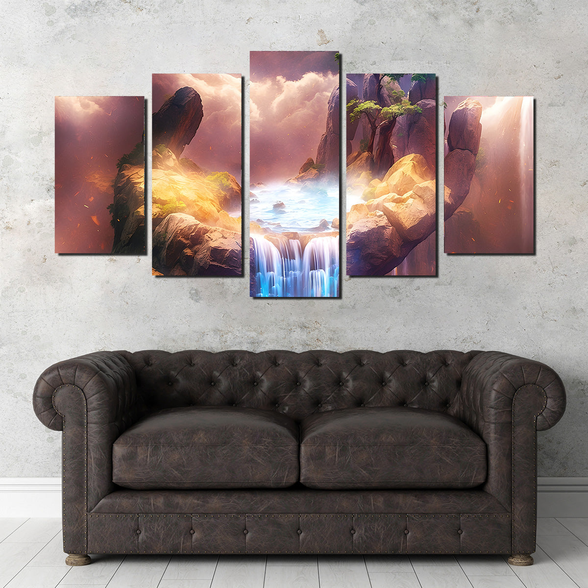 The Artistry of Nature's Hand Wall Art