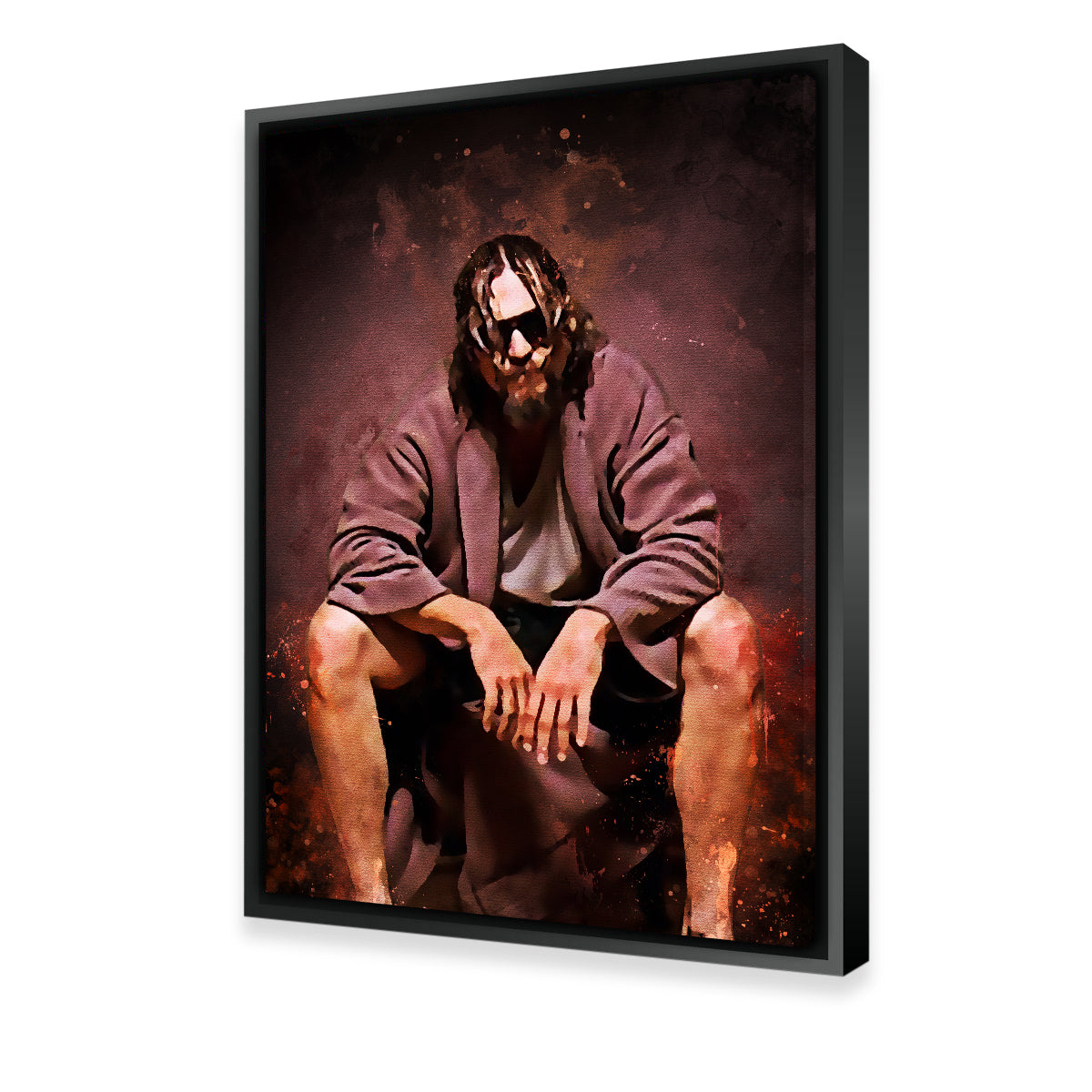 The Dude Toilet Wall Art