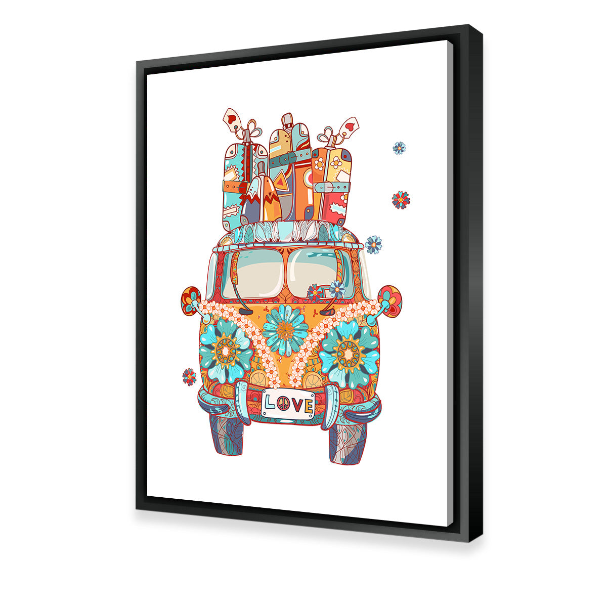 The Love Bus Wall Art