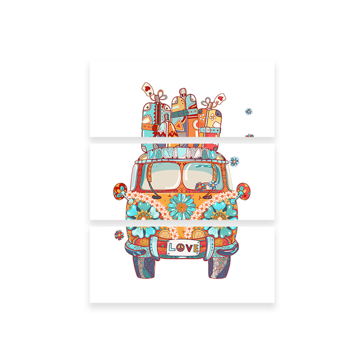 The Love Bus Wall Art
