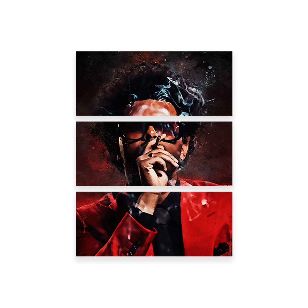 The Weeknd Painting Wall Art