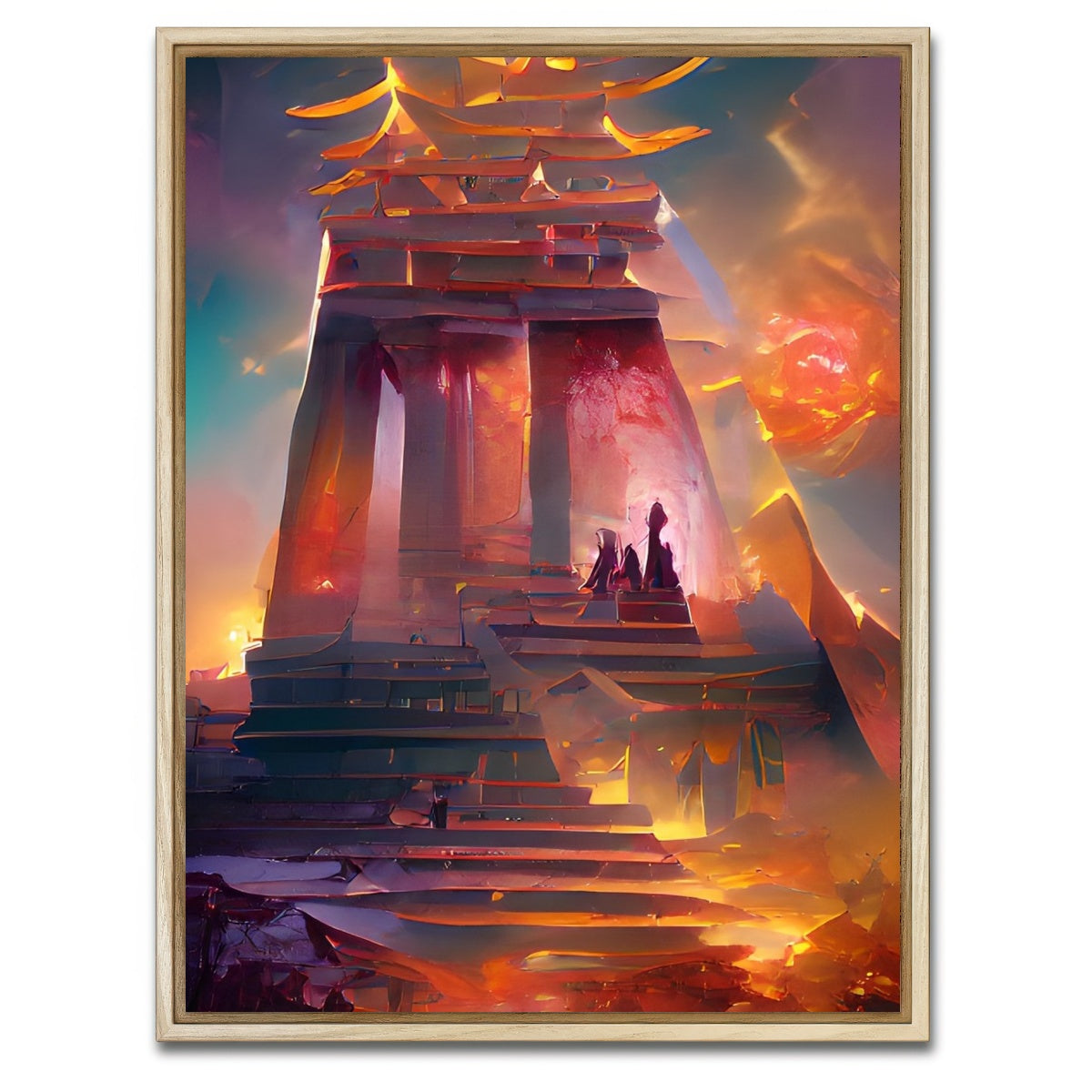 AUTO-MOCKUP WHITE | The Alter | 1 Piece | Natural Framed Canvas | group=3x4