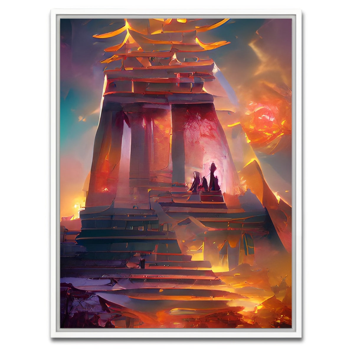 AUTO-MOCKUP WHITE | The Alter | 1 Piece | White Framed Canvas | group=3x4