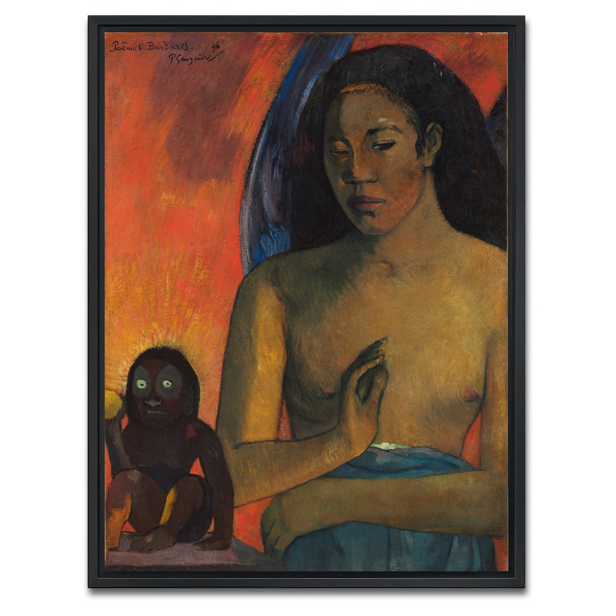 AUTO-MOCKUP WHITE | The Ancestors | 1 Piece | Black Framed Canvas | group=3x4