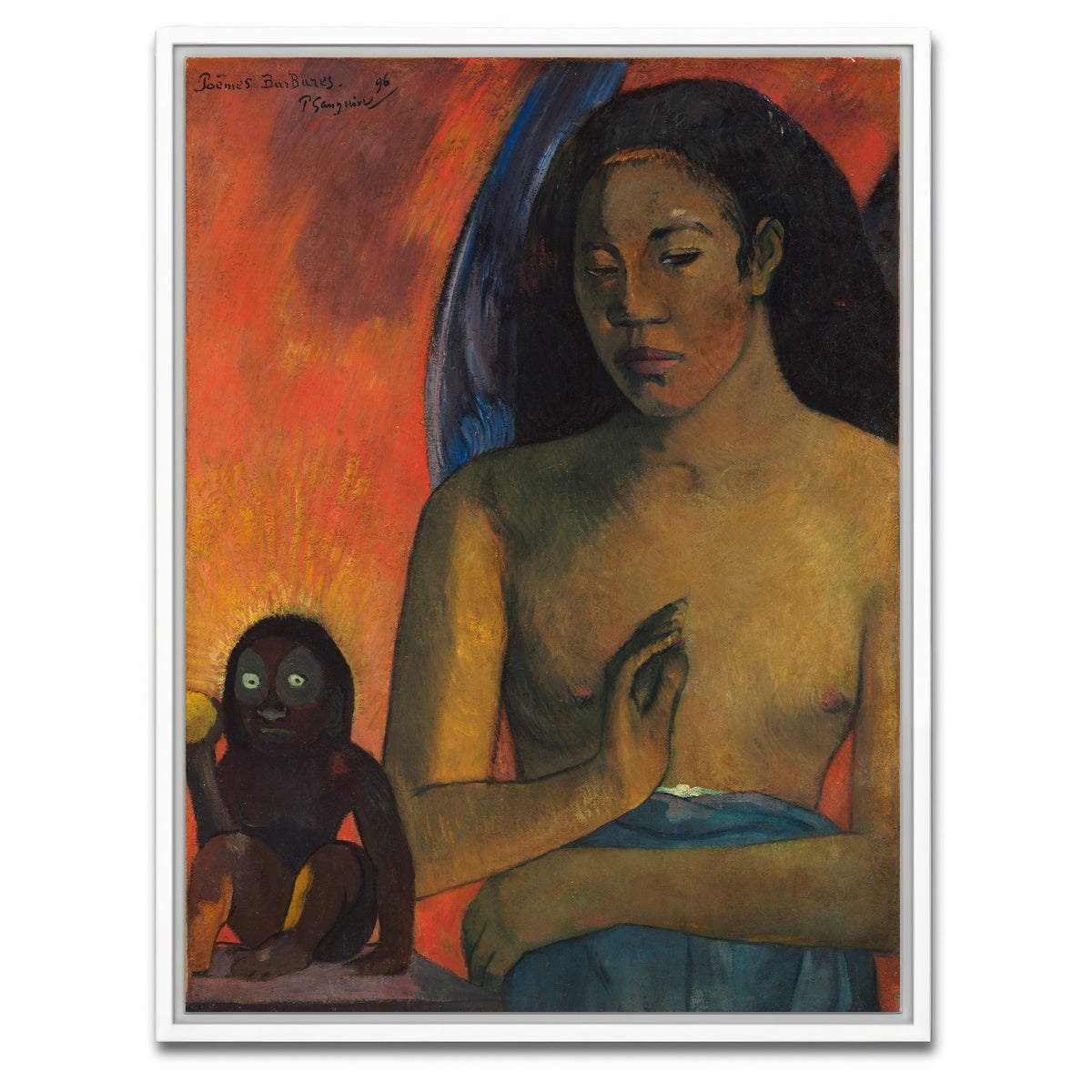 AUTO-MOCKUP WHITE | The Ancestors | 1 Piece | White Framed Canvas | group=3x4