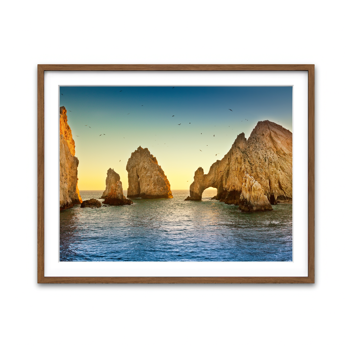 Framed Print 4x3 Walnut