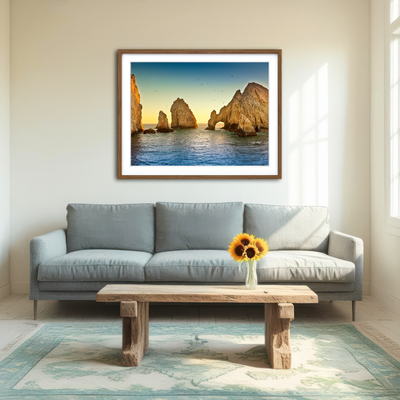 AUTO-MOCKUP ROOM | The Arch of Cabo San Lucas Wall Art