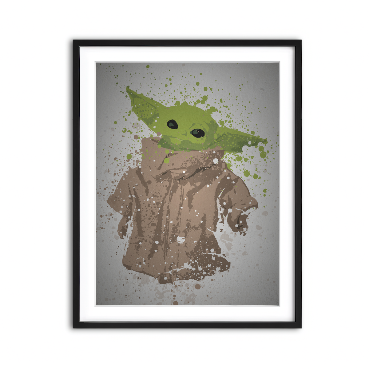 Framed Print 3x4 Black