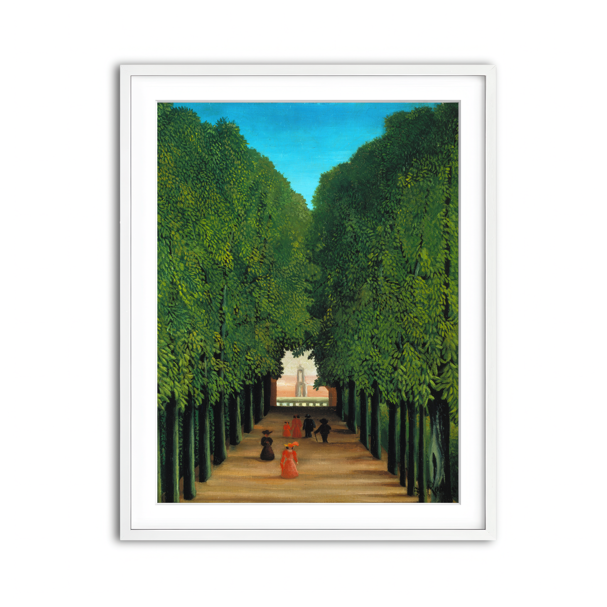 Framed Print 3x4 White