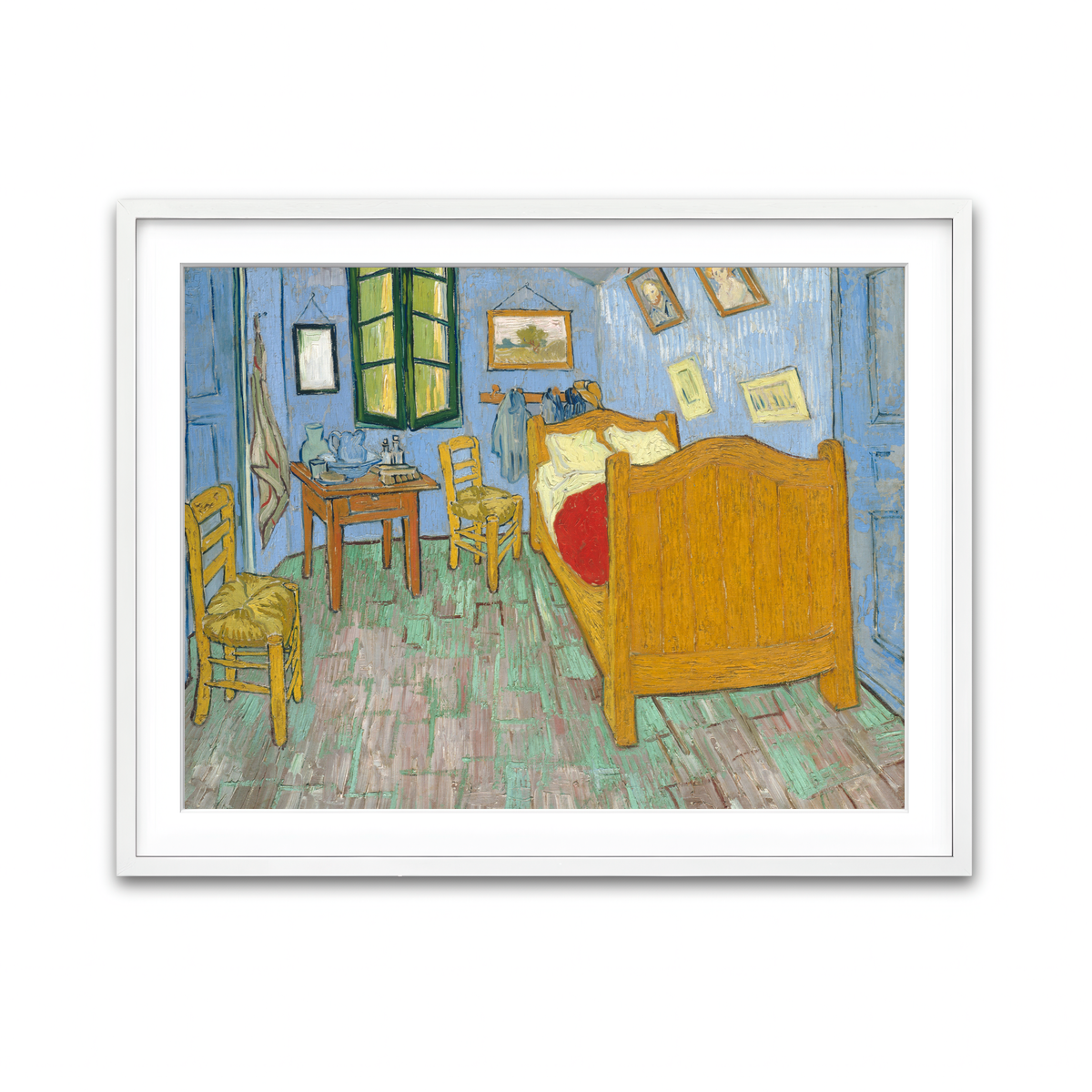 Framed Print 4x3 White