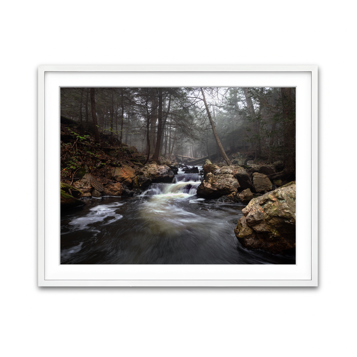 Framed Print 4x3 White