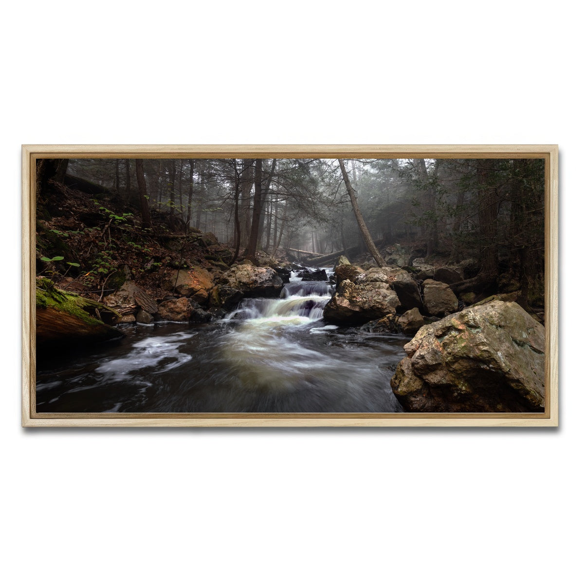AUTO-MOCKUP WHITE | The Beginning | 1 Piece | Natural Framed Canvas | group=2x1