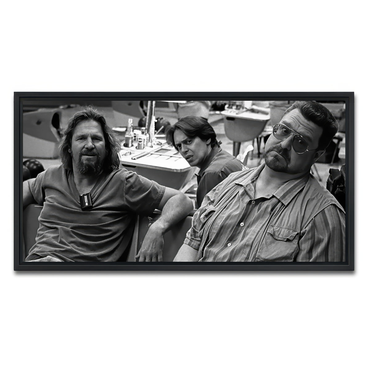 AUTO-MOCKUP WHITE | The Big Lebowski | 1 Piece | Black Frame | group=2x1