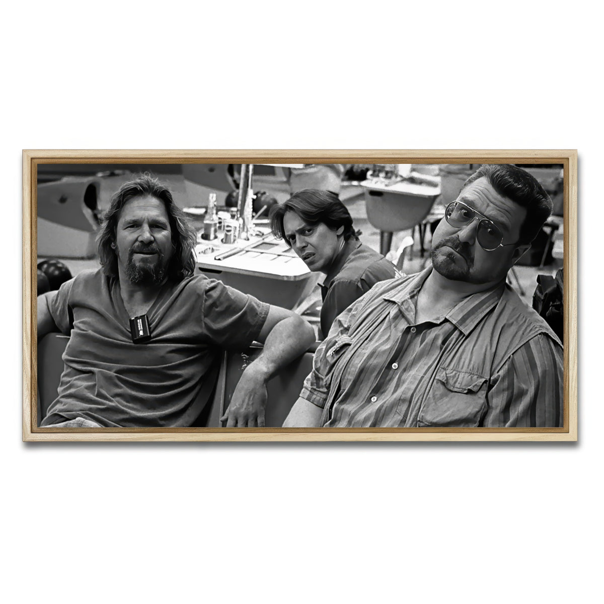 AUTO-MOCKUP WHITE | The Big Lebowski | 1 Piece | Natural Frame | group=2x1