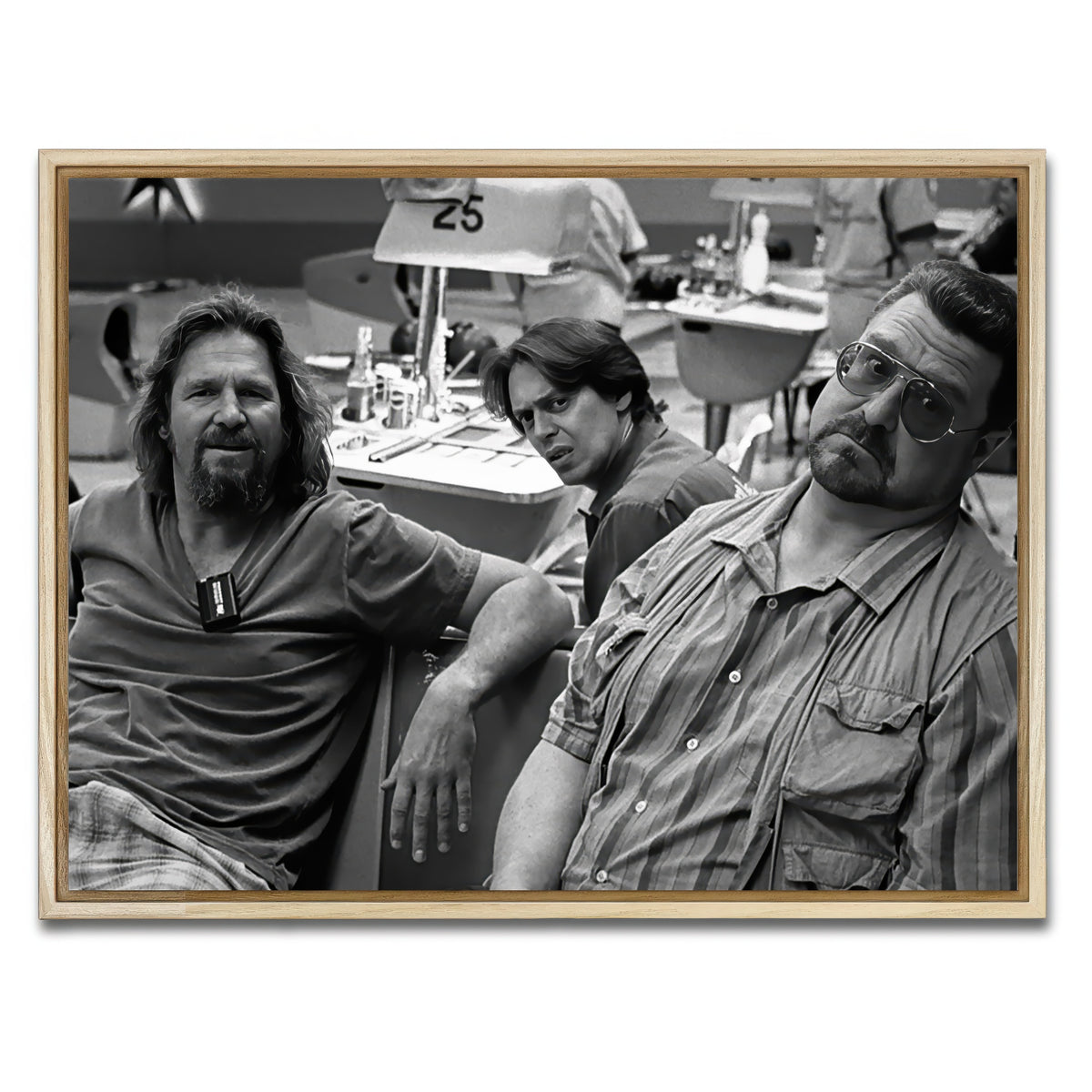 AUTO-MOCKUP WHITE | The Big Lebowski | 1 Piece | Natural Frame | group=4x3