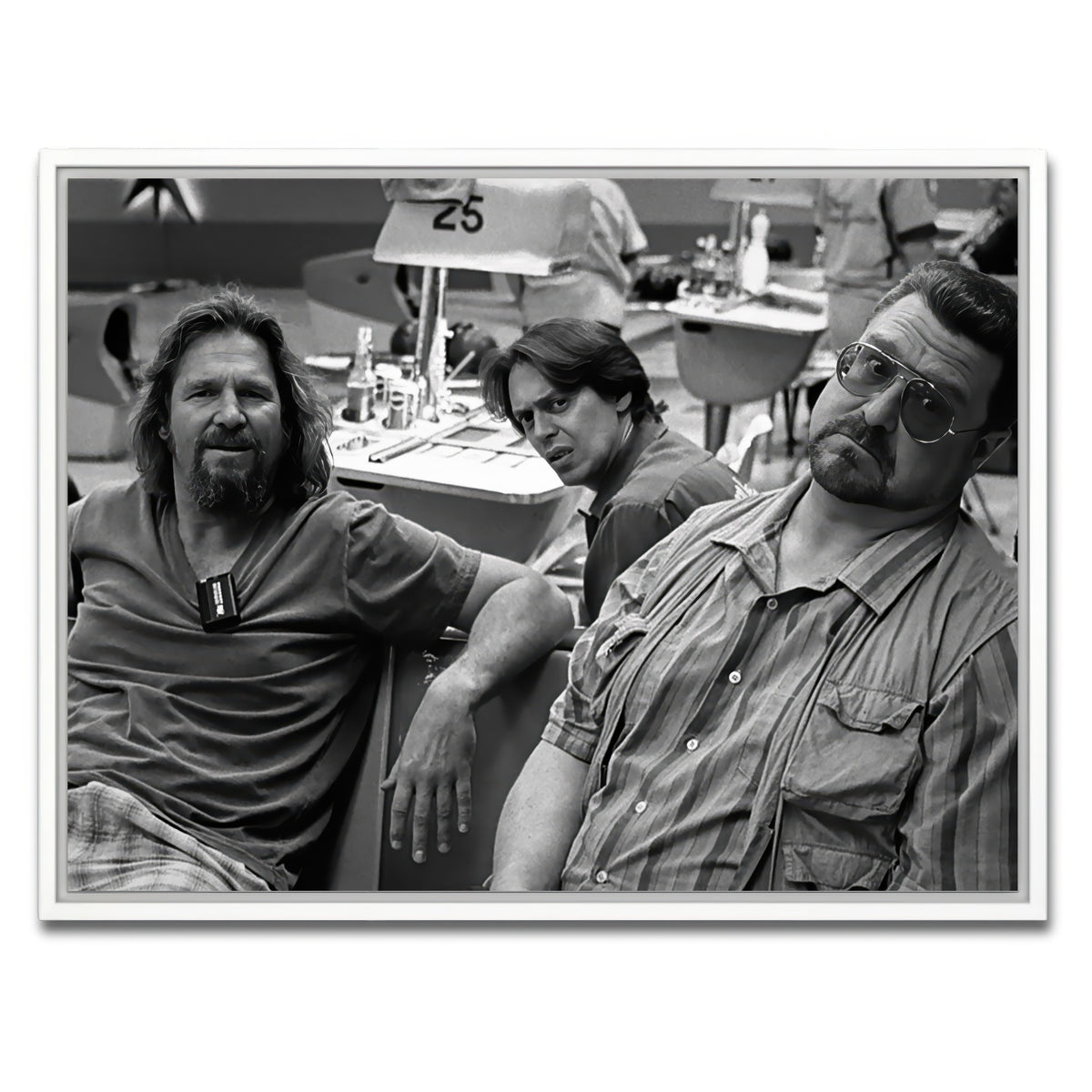 AUTO-MOCKUP WHITE | The Big Lebowski | 1 Piece | White Frame | group=4x3
