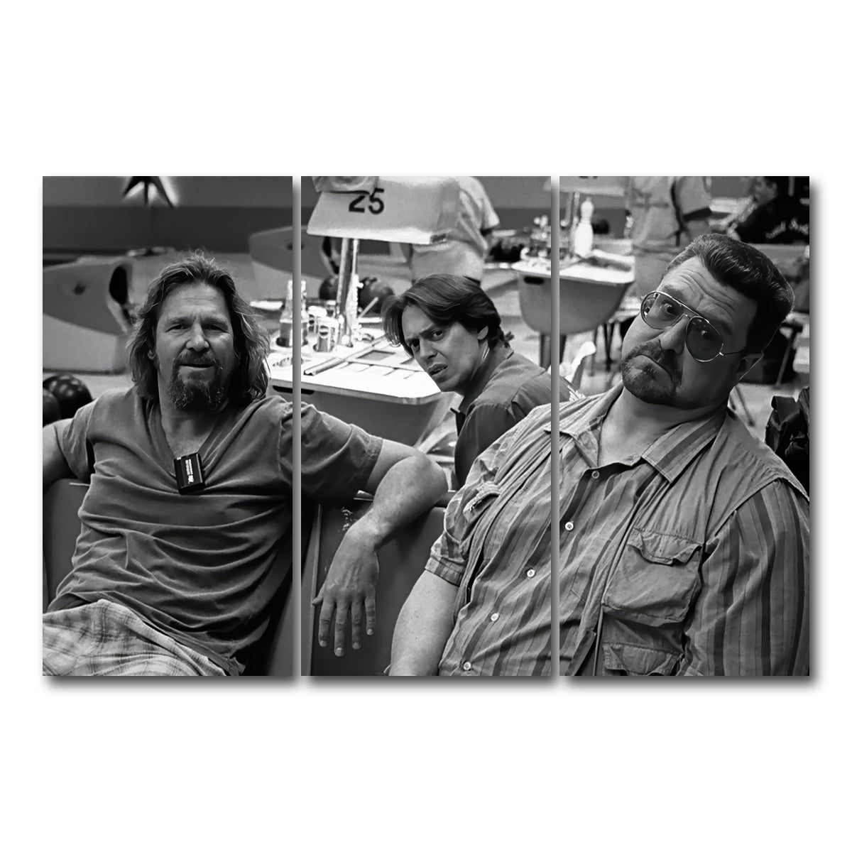 AUTO-MOCKUP WHITE | The Big Lebowski | 3 Piece | Gallery Wrapped | group=12x24