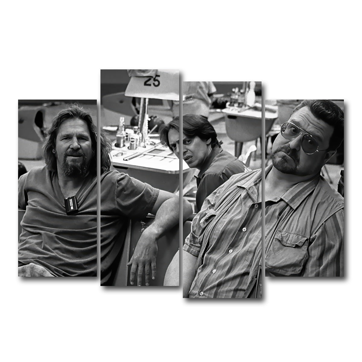 AUTO-MOCKUP WHITE | The Big Lebowski | 4 Piece | Gallery Wrapped | group=4_normal