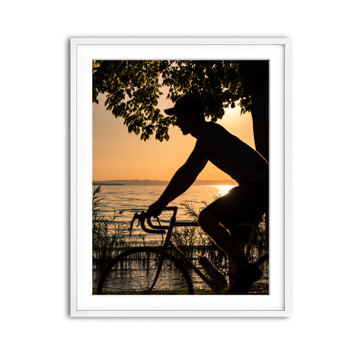 Framed Print 3x4 White