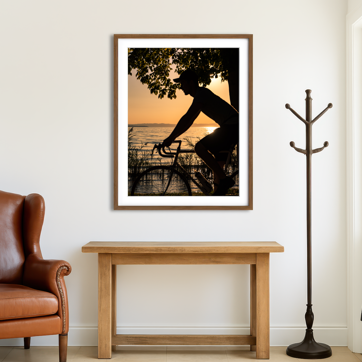 AUTO-MOCKUP ROOM | The Biker Wall Art