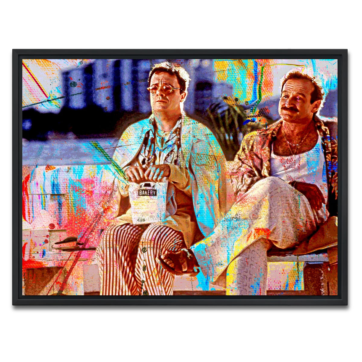 AUTO-MOCKUP WHITE | The Birdcage | 1 Piece | Black Framed Canvas | group=4x3