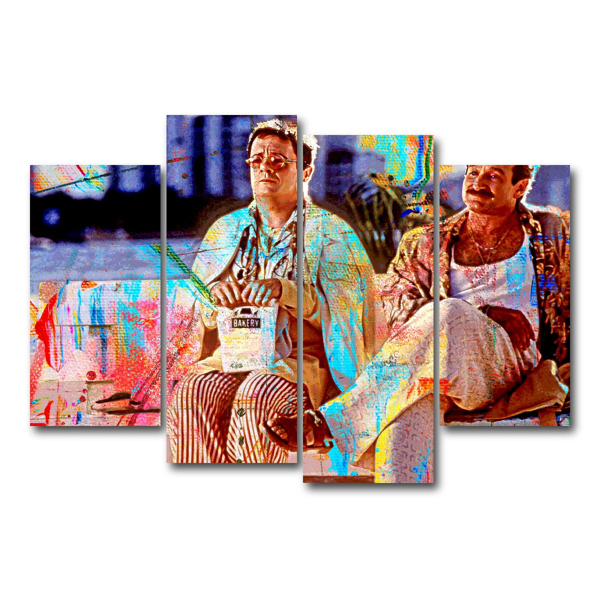AUTO-MOCKUP WHITE | The Birdcage | 4 Piece | Gallery Wrap Canvas | group=4_short