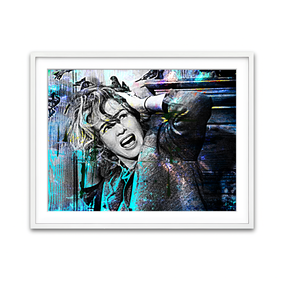 Framed Print 4x3 White