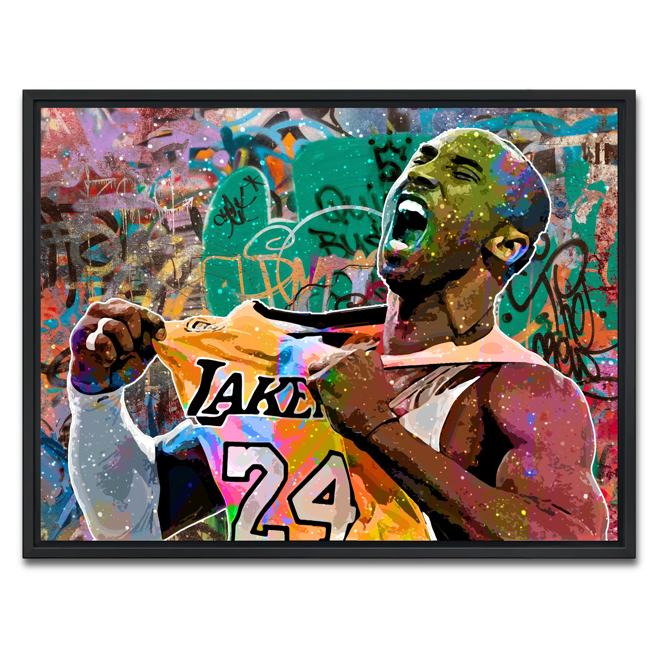 AUTO-MOCKUP WHITE | The Black Mamba | 1 Piece | Black Frame | group=4x3