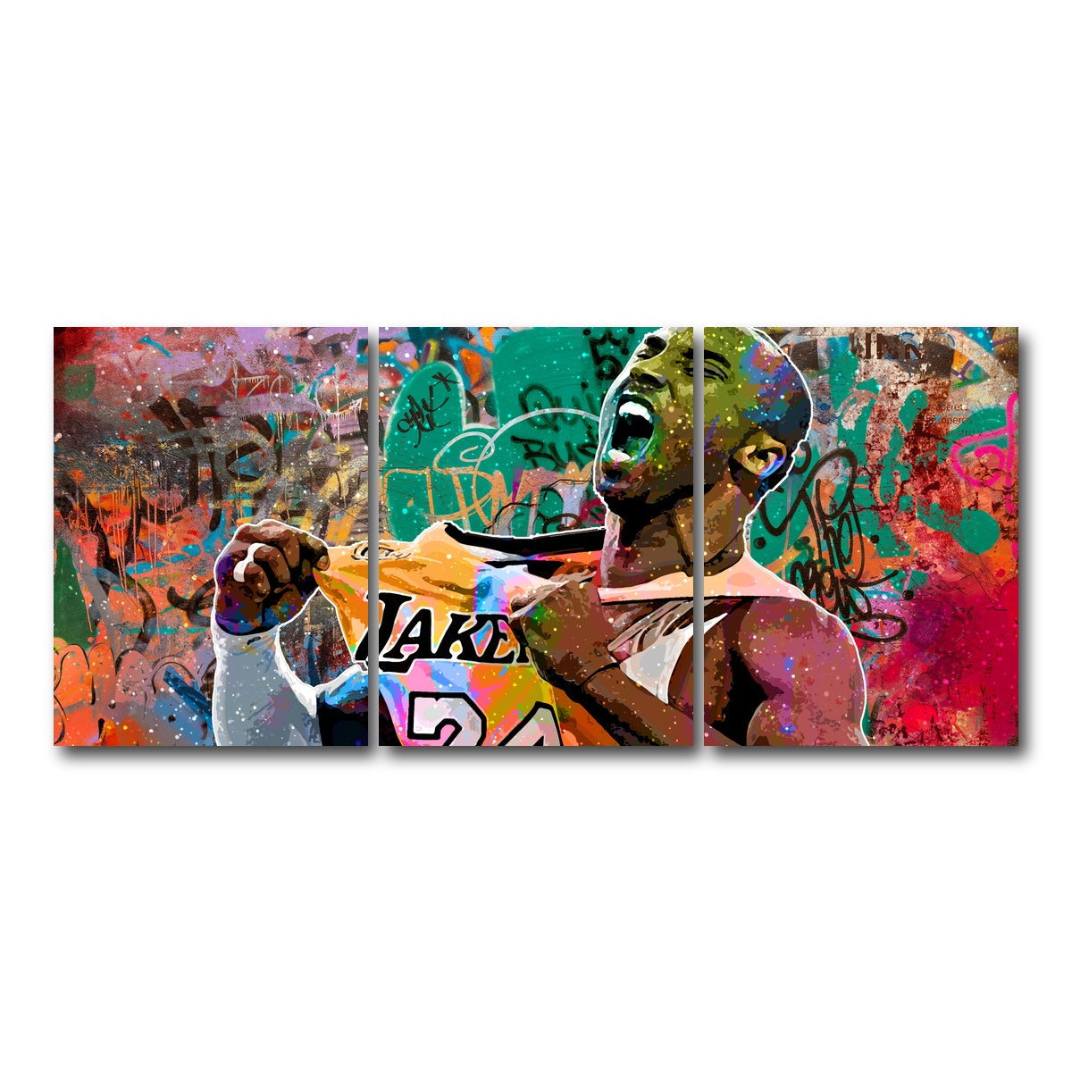 AUTO-MOCKUP WHITE | The Black Mamba | 3 Piece | Gallery Wrapped | group=18x24