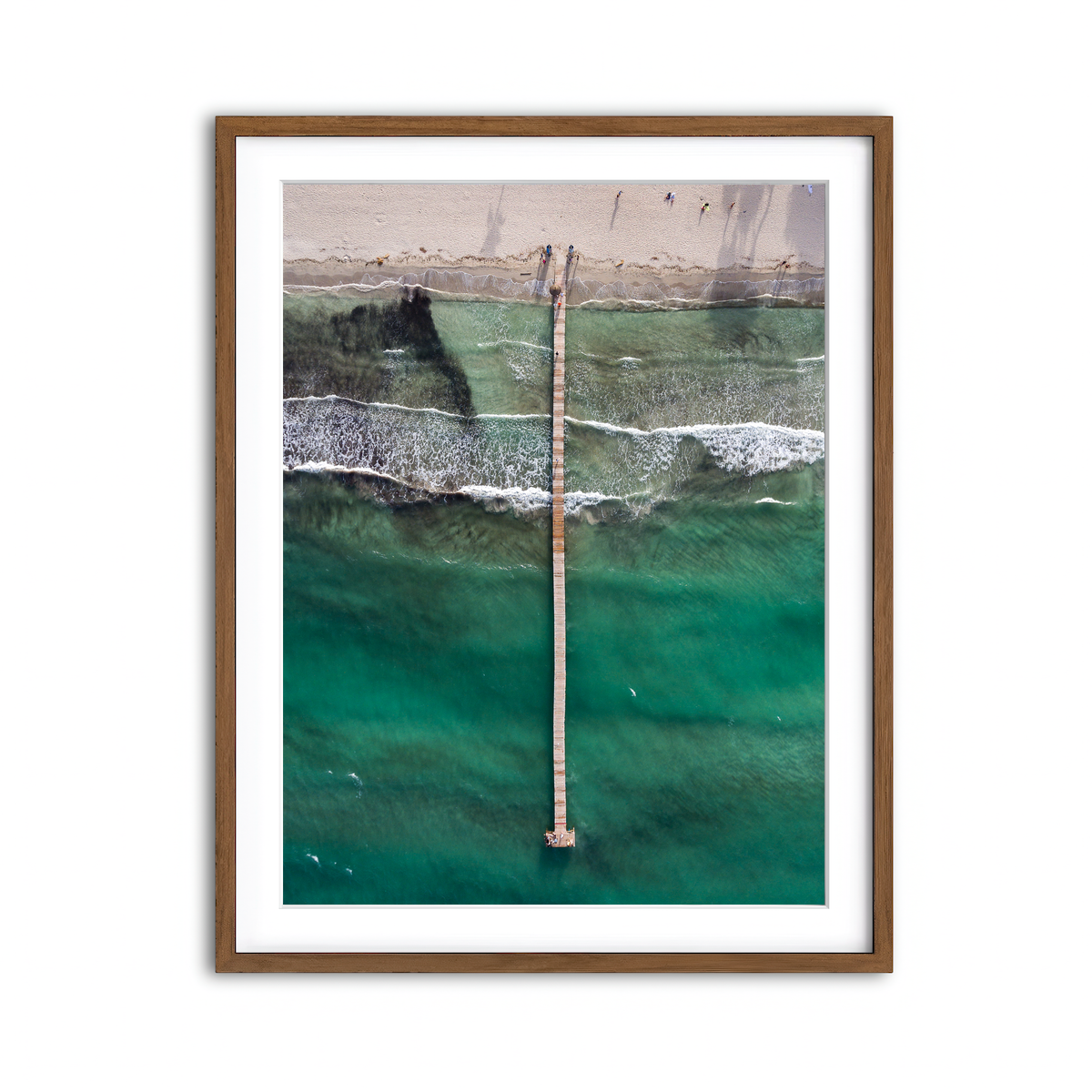 Framed Print 3x4 Walnut