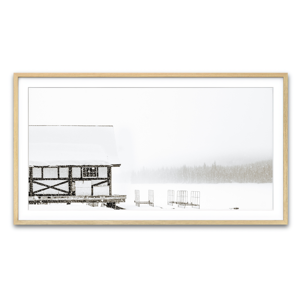 Framed Print 2x1 Natural