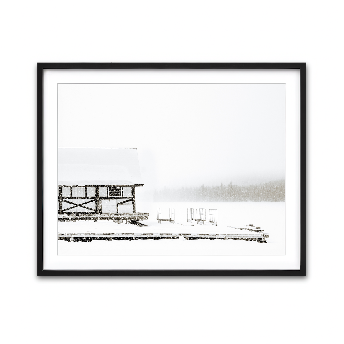 Framed Print 4x3 Black