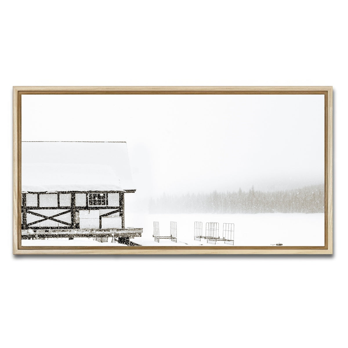 AUTO-MOCKUP WHITE | The Boat House | 1 Piece | Natural Framed Canvas | group=2x1