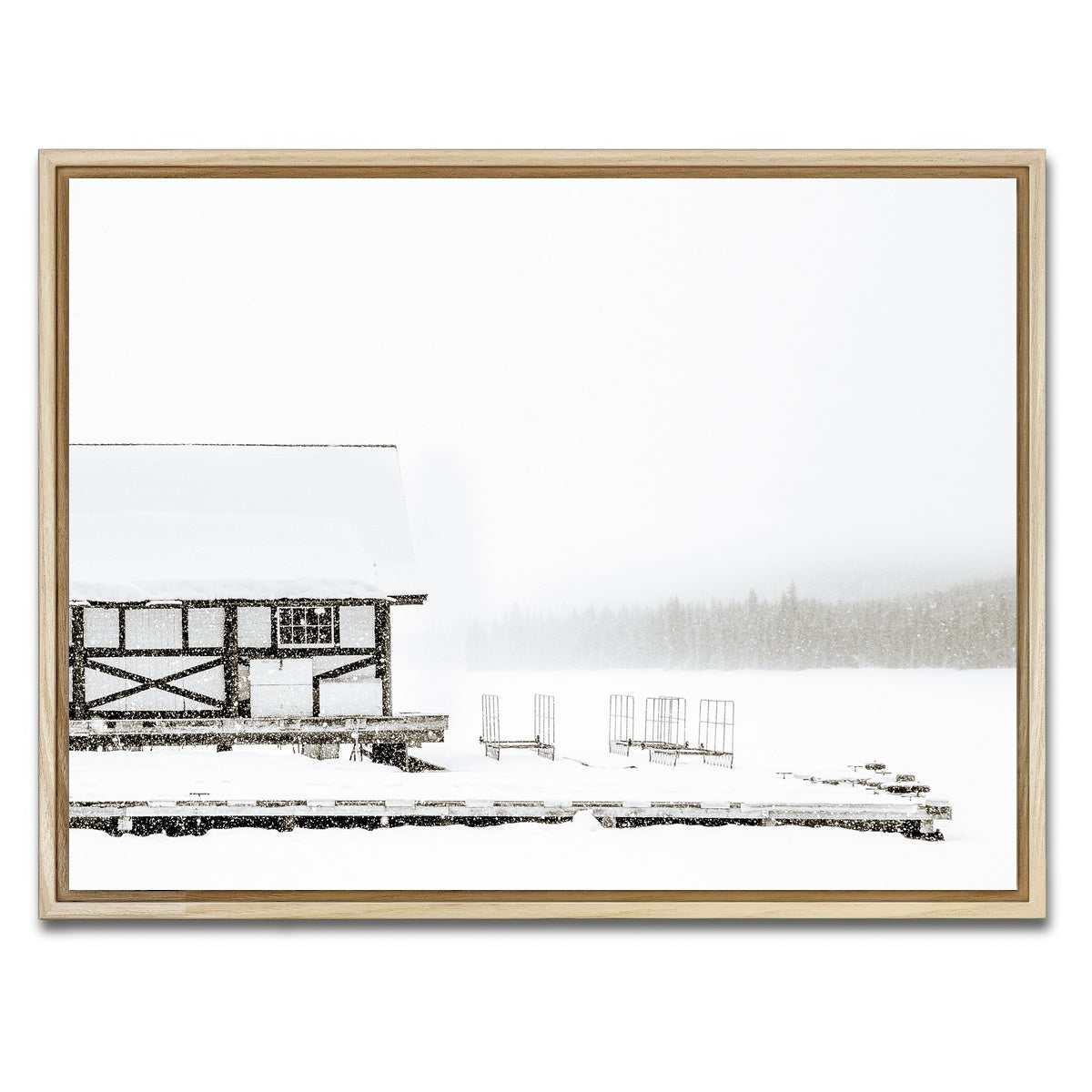 AUTO-MOCKUP WHITE | The Boat House | 1 Piece | Natural Framed Canvas | group=4x3