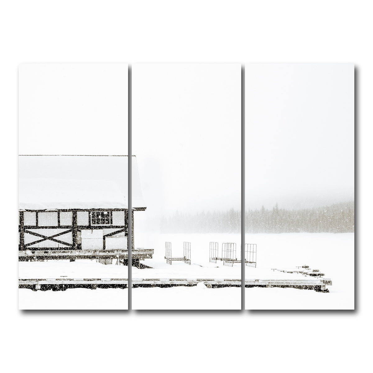 AUTO-MOCKUP WHITE | The Boat House | 3 Piece | Gallery Wrap Canvas | group=8x18
