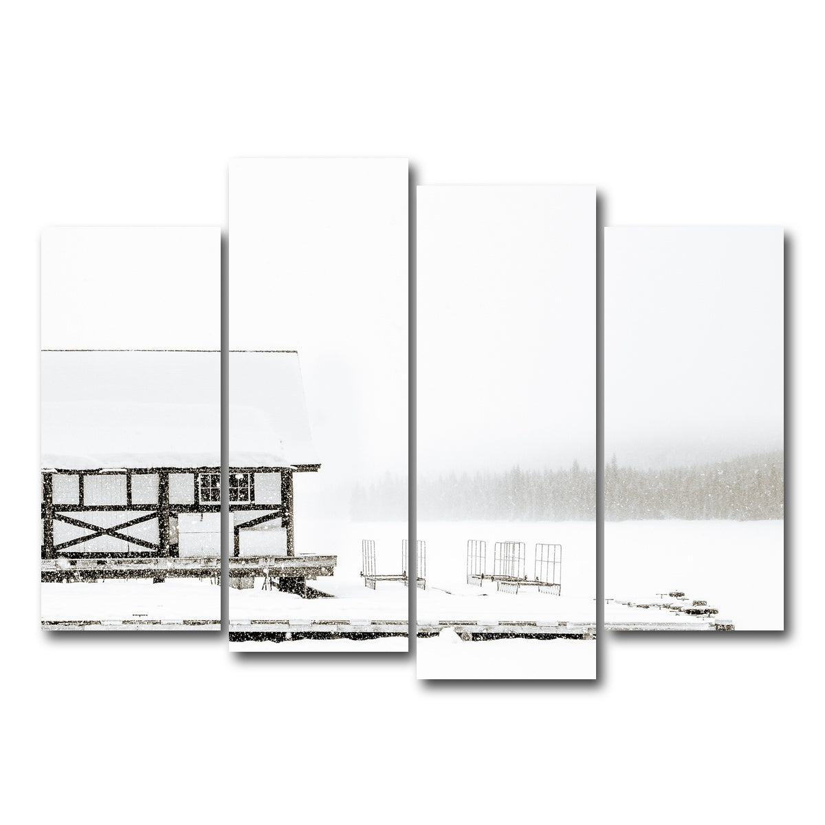 AUTO-MOCKUP WHITE | The Boat House | 4 Piece | Gallery Wrap Canvas | group=4_normal