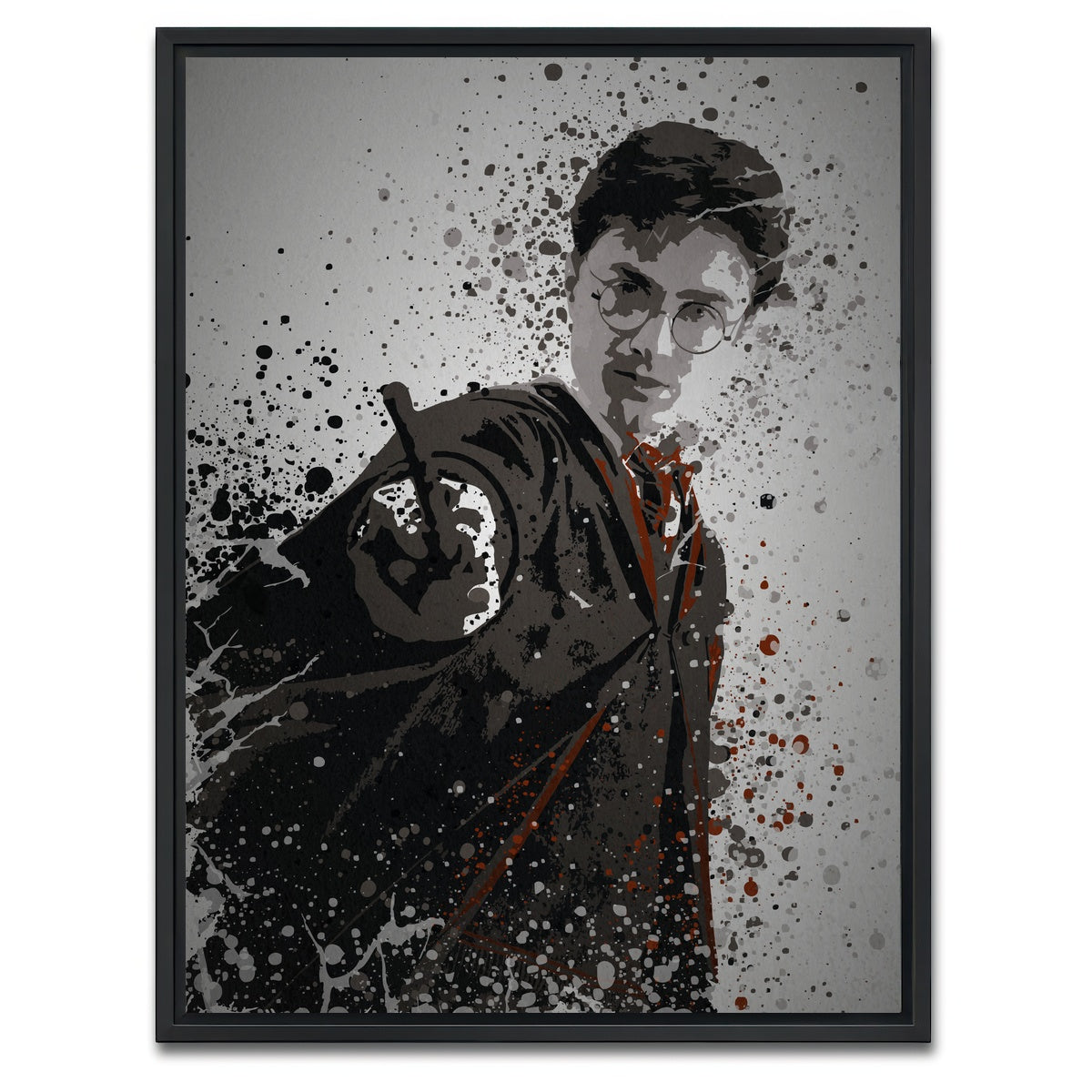 AUTO-MOCKUP WHITE | The Boy Who Lived | 1 Piece | Black Framed Canvas | group=3x4