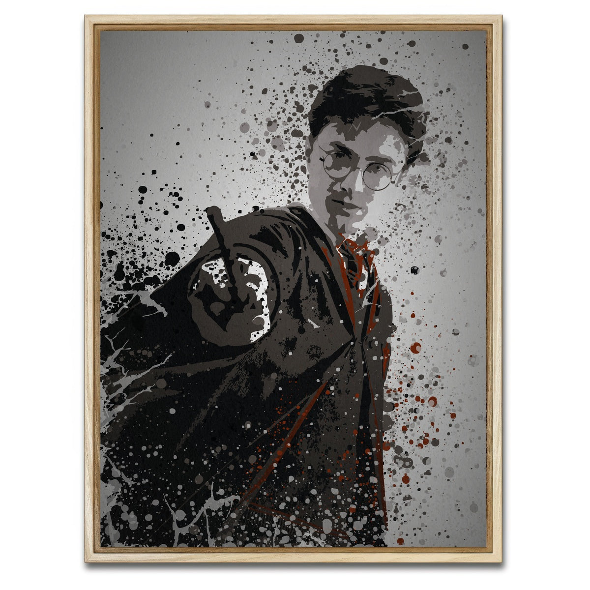 AUTO-MOCKUP WHITE | The Boy Who Lived | 1 Piece | Natural Framed Canvas | group=3x4