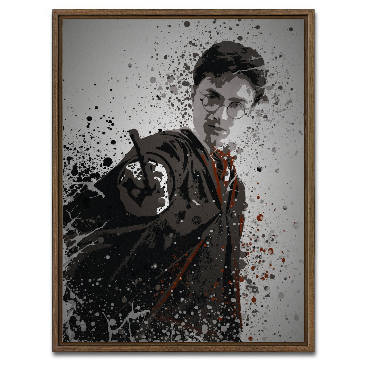 AUTO-MOCKUP WHITE | The Boy Who Lived | 1 Piece | Walnut Framed Canvas | group=3x4