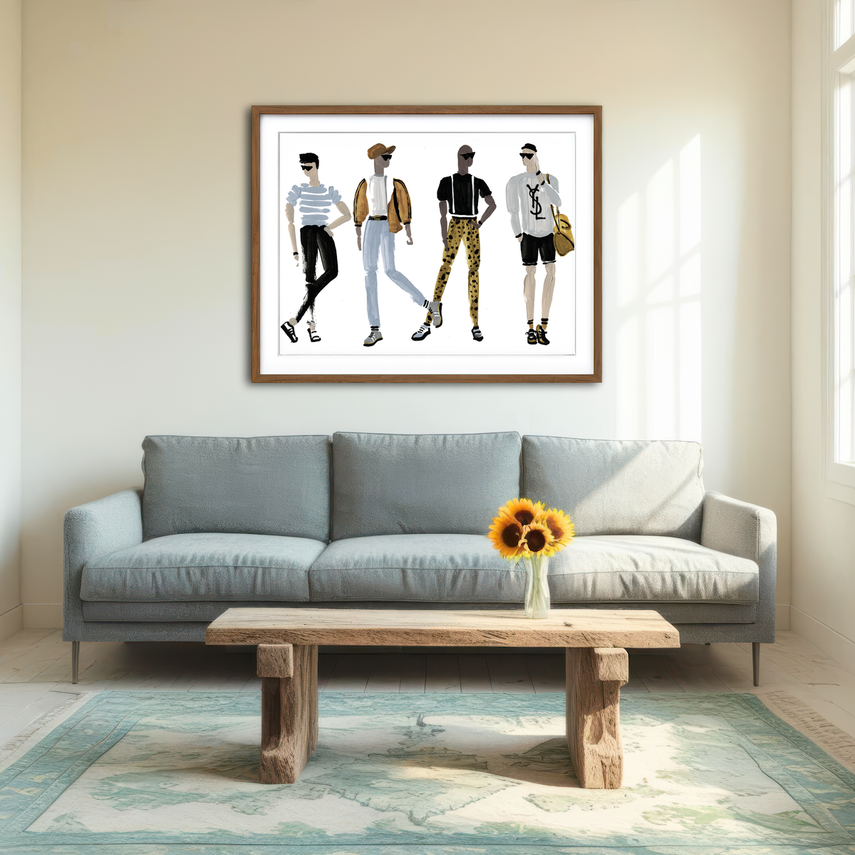 AUTO-MOCKUP ROOM | The Boys Wall Art