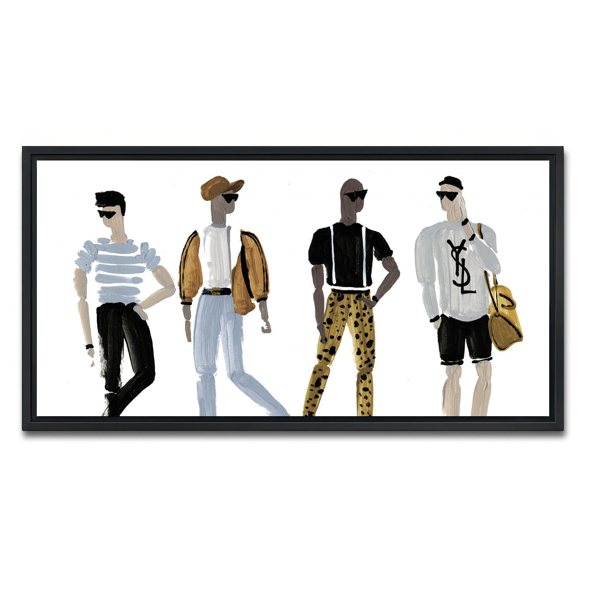AUTO-MOCKUP WHITE | The Boys | 1 Piece | Black Framed Canvas | group=2x1